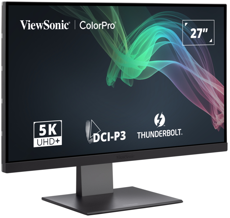 ViewSonicVP2788-5K '27" 16:9 5120 x 2880  SuperClear® IPS,Macbook vzhled,Thunderbolt 4 with 100W nabíjení, HW kalibrace